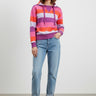 salzhaut - RISCH Damen Hoodie normale Passform - adenauer & co - Anker - Basic - 1 - #farbe_Plum-Fiesta-Flieder-Pink