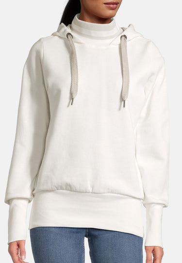 salzhaut - RÖÄEN Damen Leicht tailliert - Hamburg - Hoodie - Stehkragen - 8 - #farbe_offwhite