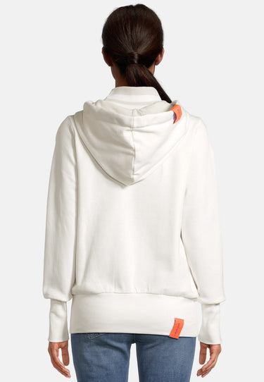 salzhaut - RÖÄEN Damen Leicht tailliert - Hamburg - Hoodie - Stehkragen - 9 - #farbe_offwhite