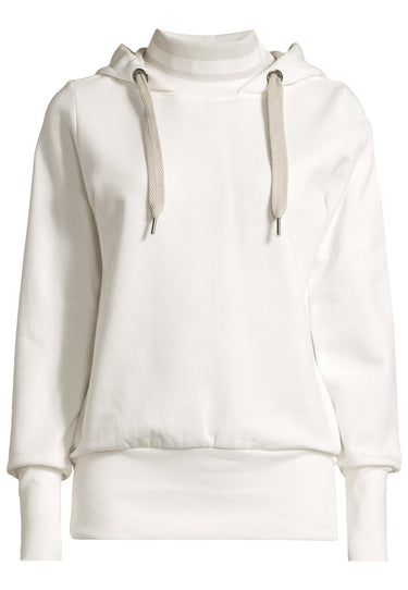 salzhaut - RÖÄEN Damen Leicht tailliert - Hamburg - Hoodie - Stehkragen - 7 - #farbe_offwhite