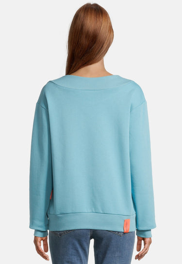 salzhaut - RÖBEN Damen Oversized - Hamburg - Rundhals - Sweatshirt - 4 - #farbe_reef