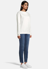 Salzhaut - RÖBEN Damen Oversized - Hamburg - Reduziert - Rundhals - 10 - #farbe_offwhite