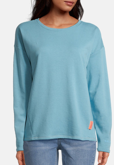 salzhaut - RUFFEL Damen normale Passform - Damen - Pullover - Rundhals - 3 - #farbe_reef