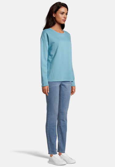 salzhaut - RUFFEL Damen normale Passform - Damen - Pullover - Rundhals - 5 - #farbe_reef