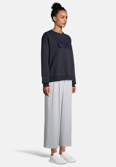 salzhaut - SAACHT Damen Oversized - Frontprint - Hamburg - Sweatshirt - 10 - #farbe_navy