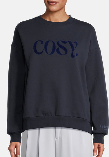 salzhaut - SAACHT Damen Oversized - Frontprint - Hamburg - Sweatshirt - 8 - #farbe_navy