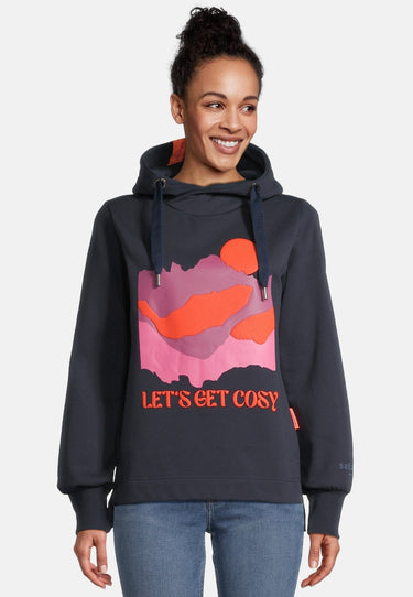 salzhaut - SABBELTRIENE Damen hinten länger - Hoodie - Kapuzenpullover - Langarmshirt - 6 - #farbe_navy