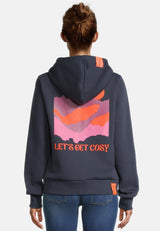 Salzhaut - SACKKOKEN Damen Leicht tailliert - Backprint - Hamburg - Hoodiejacke - 4 - #farbe_navy