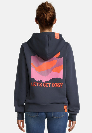 salzhaut - SACKKOKEN Damen Leicht tailliert - Backprint - Hamburg - Hoodiejacke - 4 - #farbe_navy