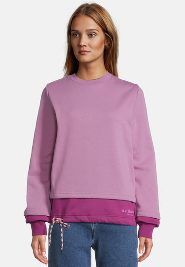 salzhaut - SAGESPÖNE Damen normale Passform - Hamburg - Rundhals - Sweatshirt - 1 - #farbe_pale