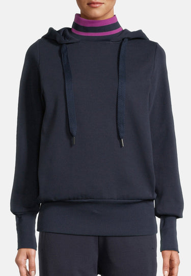 salzhaut - SÄLWE Damen normale Passform - Hoodie - Kapuzenpullover - Langarmshirt - 8 - #farbe_navy