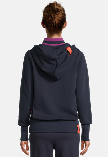 salzhaut - SÄLWE Damen normale Passform - Hoodie - Kapuzenpullover - Langarmshirt - 9 - #farbe_navy