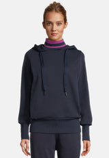 Salzhaut - SÄLWE Damen normale Passform - Hoodie - Kapuzenpullover - Langarmshirt - 6 - #farbe_navy