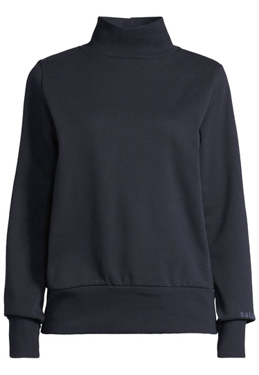 salzhaut - SCHANTERN Damen normale Passform - Hamburg - Stehkragen - Sweatshirt - 12 - #farbe_navy