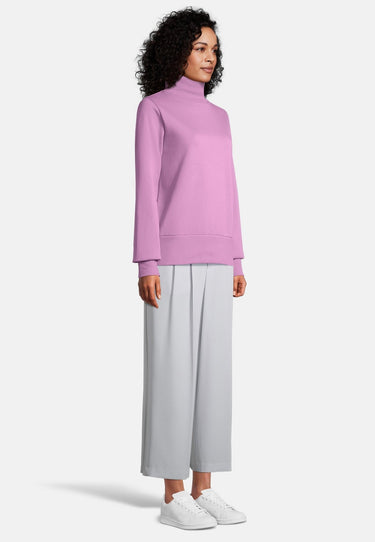 salzhaut - SCHANTERN Damen normale Passform - Hamburg - Stehkragen - Sweatshirt - 5 - #farbe_pale