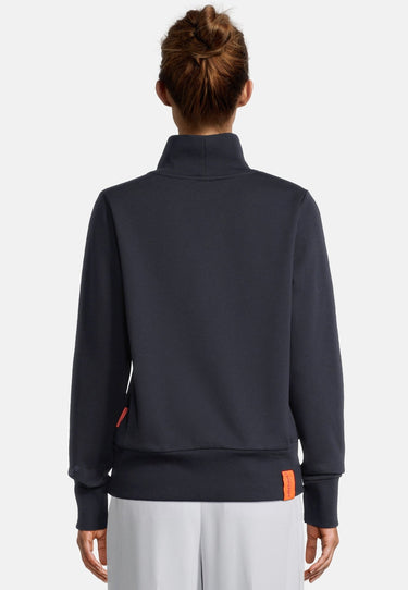 salzhaut - SCHANTERN Damen normale Passform - Hamburg - Stehkragen - Sweatshirt - 14 - #farbe_navy