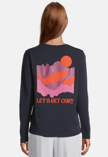 salzhaut - SCHATEKE Damen normale Passform - Frontprint - Hamburg - Langarmshirt - 9 - #farbe_navy