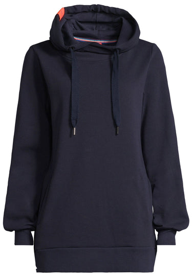 salzhaut - SCHELLEN Damen Leicht tailliert - Hoodie - Kapuzenpullover - Langarmshirt - 7 - #farbe_navy