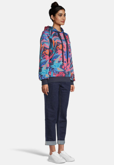 salzhaut - SCHENNEPIEPEN Damen Relaxed-Fit - Hoodie - Kapuzenpullover - Langarmshirt - 5 - #farbe_navy