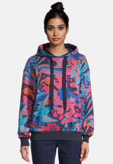 salzhaut - SCHENNEPIEPEN Damen Relaxed-Fit - Hoodie - Kapuzenpullover - Langarmshirt - 1 - #farbe_navy