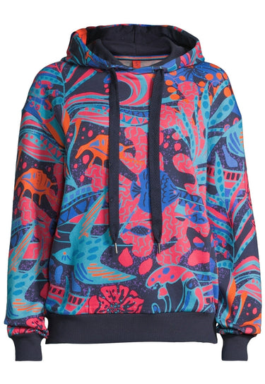 salzhaut - SCHENNEPIEPEN Damen Relaxed-Fit - Hoodie - Kapuzenpullover - Langarmshirt - 2 - #farbe_navy