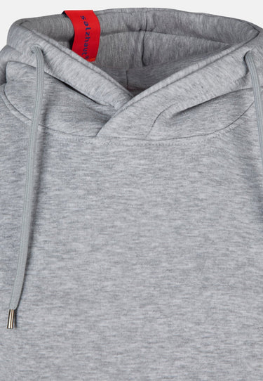 salzhaut - SCHNUTE Damen Hoodie Regular Fit - adenauer & co - Anker - Basic - 17 - #farbe_Grey Melange