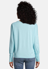 Salzhaut - SMAAK Damen normale Passform - Hamburg - Langarmshirt - Reduziert - 9 - #farbe_aqua