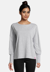Salzhaut - SMAAK Damen normale Passform - Hamburg - Langarmshirt - Reduziert - 16 - #farbe_grey-melange