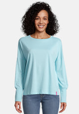 Salzhaut - SMAAK Damen normale Passform - Hamburg - Langarmshirt - Reduziert - 6 - #farbe_aqua