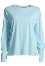 Salzhaut - SMAAK Damen normale Passform - Hamburg - Langarmshirt - Reduziert - 7 - #farbe_aqua