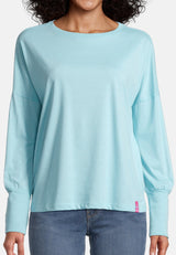 Salzhaut - SMAAK Damen normale Passform - Hamburg - Langarmshirt - Reduziert - 8 - #farbe_aqua