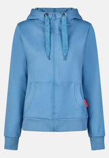 salzhaut - Damen Sweatjacke SÖÖTE Tailliert - adenauer & co - Anker - Basic - 117 - #farbe_Ice Blue