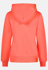 salzhaut - Damen Sweatjacke SÖÖTE Tailliert - adenauer & co - Anker - Basic - 114 - #farbe_Fiery Coral