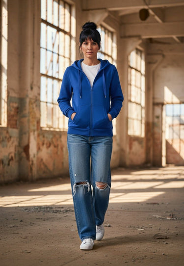 salzhaut - SÖÖTE Damen Tailliert - adenauer & co - Anker - Basic - 86 - #farbe_Ultramarine