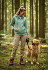 salzhaut - Damen Sweatjacke SÖÖTE Tailliert - adenauer & co - Anker - Basic - 60 - #farbe_Salbei