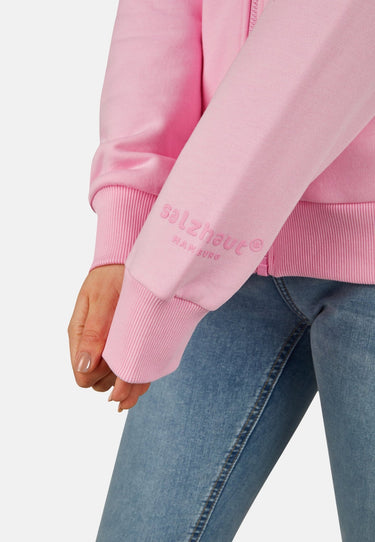 Salzhaut - SÖÖTE - HERZ RÜCKEN Damen normale Passform - Backprint - Damen - Sweatjacke - 12 - #farbe_ros