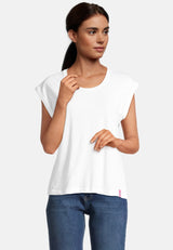 salzhaut - SÖMMER Damen Shirt Relaxed-Fit - adenauer & co - Anker - Basic - 26 - #farbe_White