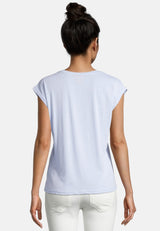 salzhaut - SÖMMER Damen Shirt Relaxed-Fit - adenauer & co - Anker - Basic - 19 - #farbe_Light Blue