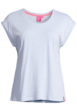 salzhaut - SÖMMER Damen Shirt Relaxed-Fit - adenauer & co - Anker - Basic - 17 - #farbe_Light Blue