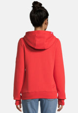 salzhaut - Damen Sweatjacke SÖÖTE Tailliert - adenauer & co - Anker - Basic - 12 - #farbe_Chilli Red
