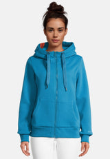 salzhaut - Damen Sweatjacke SÖÖTE Tailliert - adenauer & co - Anker - Basic - 97 - #farbe_Fjord
