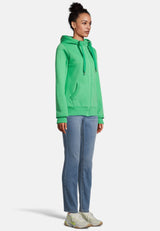 salzhaut - Damen Sweatjacke SÖÖTE Tailliert - adenauer & co - Anker - Basic - 32 - #farbe_Apple Green