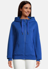 salzhaut - Damen Sweatjacke SÖÖTE Tailliert - adenauer & co - Anker - Basic - 91 - #farbe_Ultramarine