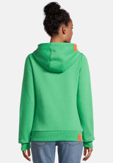 salzhaut - Damen Sweatjacke SÖÖTE Tailliert - adenauer & co - Anker - Basic - 31 - #farbe_Apple Green