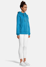 salzhaut - Damen Sweatjacke SÖÖTE Tailliert - adenauer & co - Anker - Basic - 101 - #farbe_Fjord