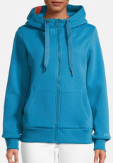 salzhaut - Damen Sweatjacke SÖÖTE Tailliert - adenauer & co - Anker - Basic - 99 - #farbe_Fjord