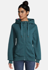 salzhaut - Damen Sweatjacke SÖÖTE Tailliert - adenauer & co - Anker - Basic - 69 - #farbe_Dragonfly