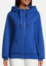 salzhaut - Damen Sweatjacke SÖÖTE Tailliert - adenauer & co - Anker - Basic - 93 - #farbe_Ultramarine