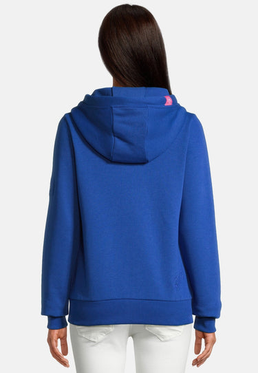 salzhaut - SÖÖTE Damen Tailliert - Hamburg - Kapuze - kuschelig - 82 - #farbe_ultramarine