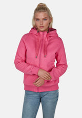 salzhaut - SÖÖTE JACKE Damen Sweatjacke Leicht tailliert - adenauer & co - Anker - Basic - 18 - #farbe_Pink